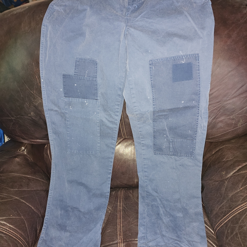 Polo ralph lauren boys SZ 20 Distressed Patchwork Paint Splatter Pant $30obo